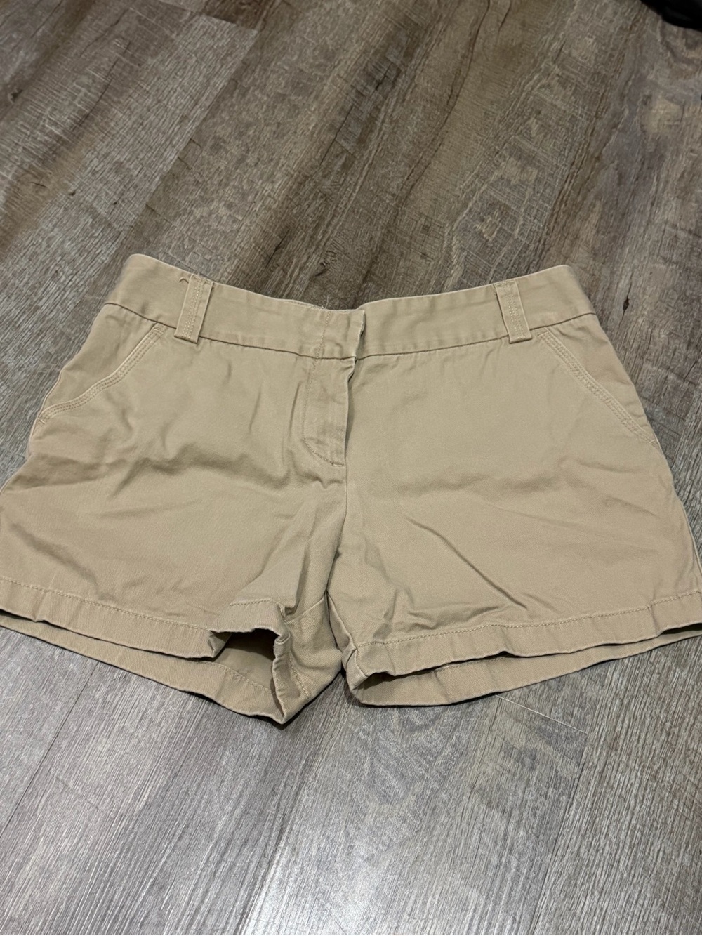 J. Crew Tan Casual Cotton Blend Women’s Shorts